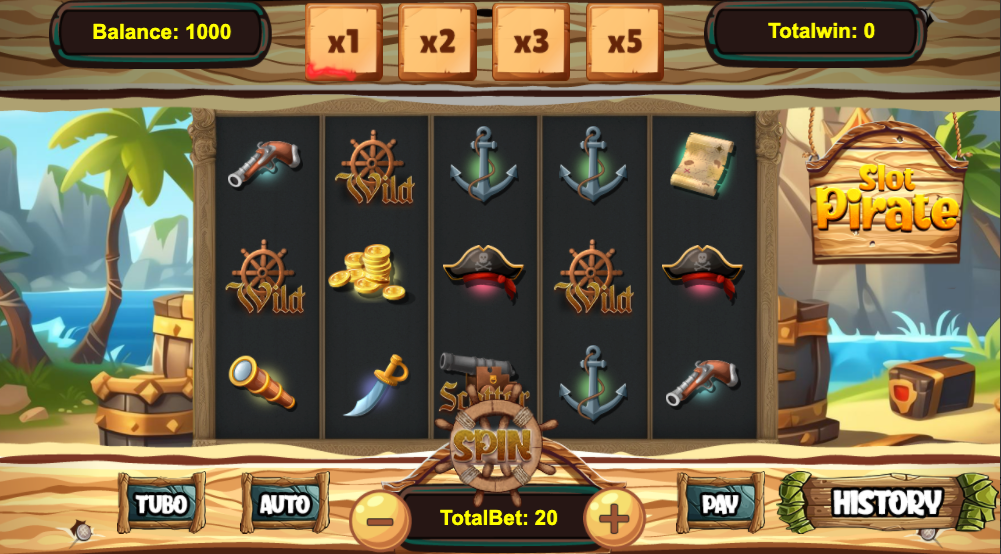 Pirate Adventure Game