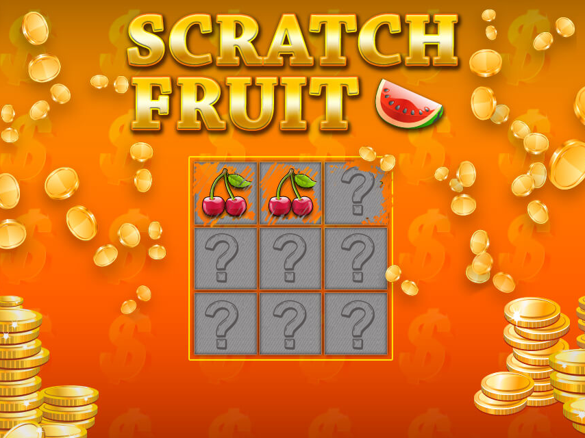 Scratch Fruit Game